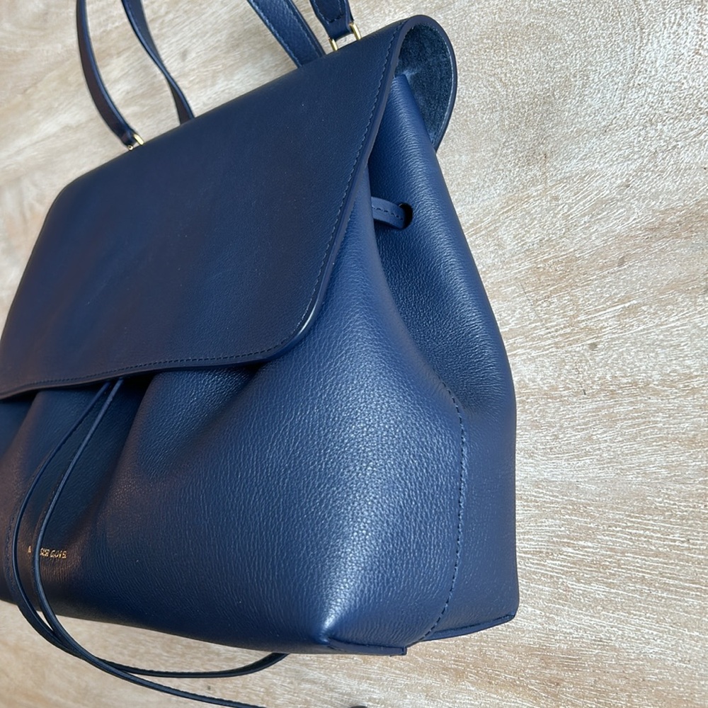 Mansur Gavriel Soft Lady Leather Bag in Blue - Picture 5 of 14